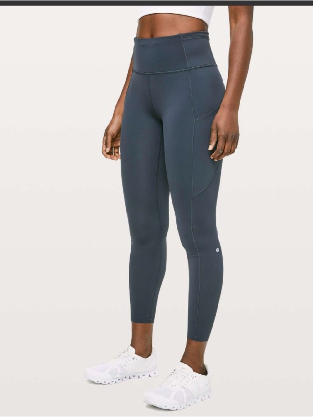 Lululemon Fast & Free 7/8 Tight Melanite